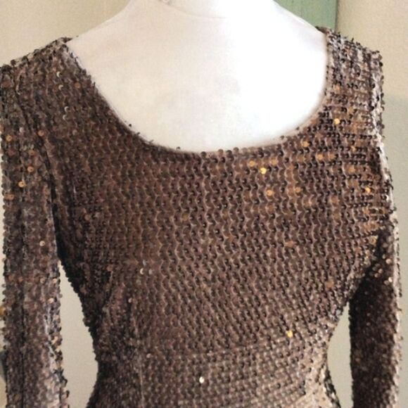 Eliza J Sparkly Sequined Dress - Picture 3 of 15